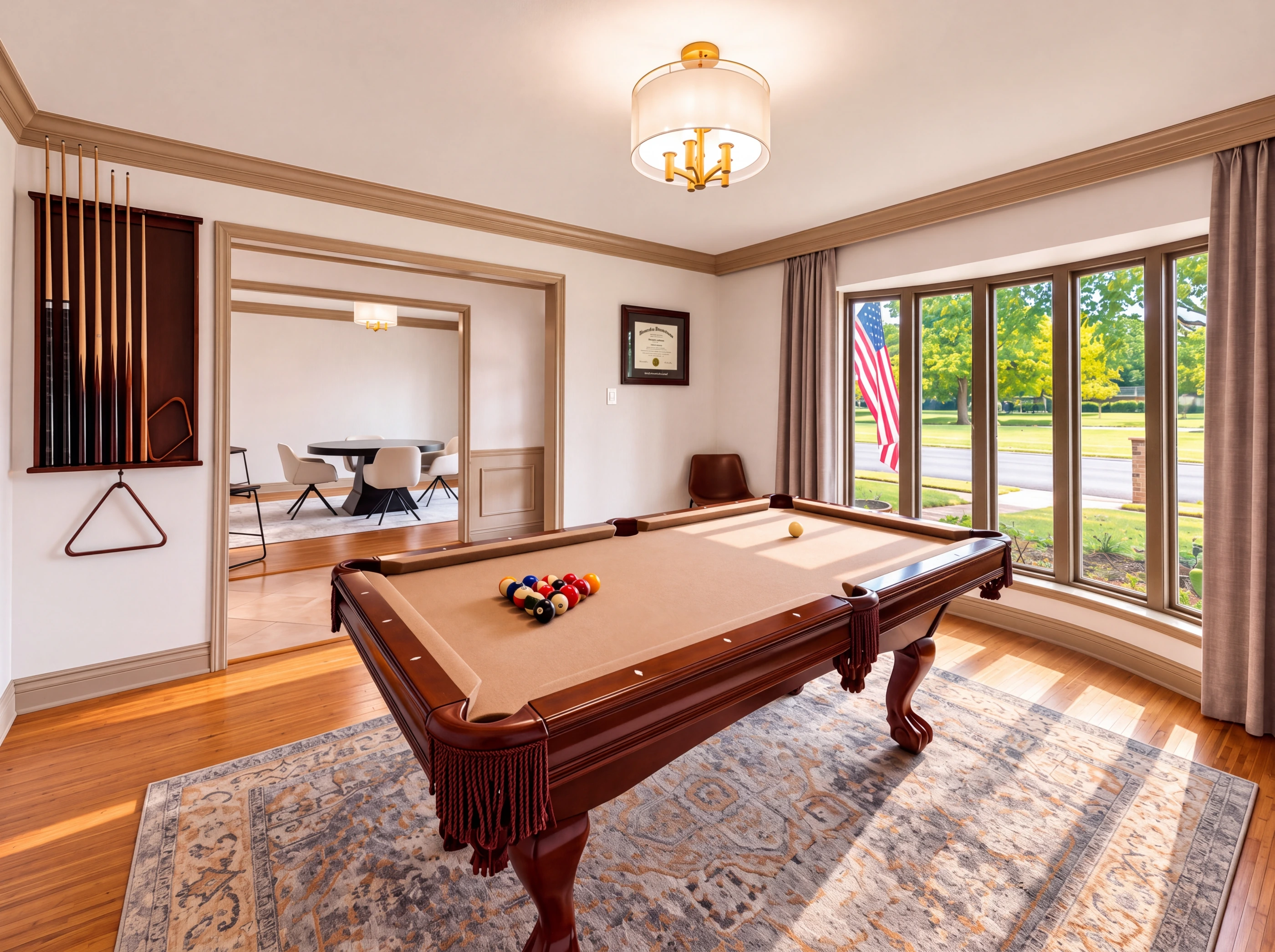 Game room, alternate angle